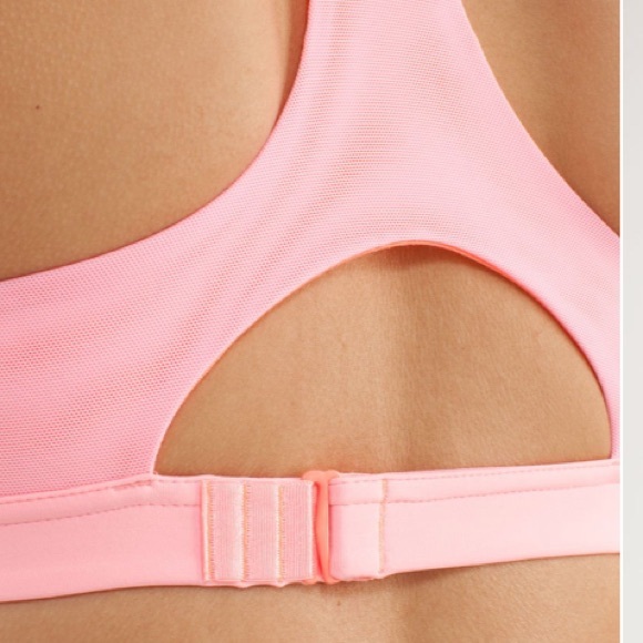 Lululemon Run Pink - Grey Sports Bra - Size 4-6 - Picture 3 of 10